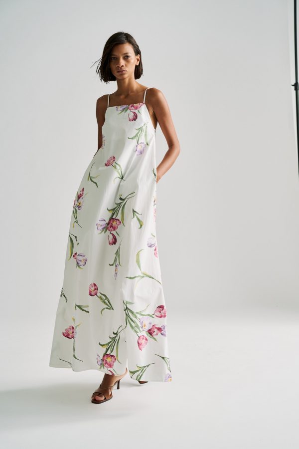 Maxi φόρεμα all-over floral
