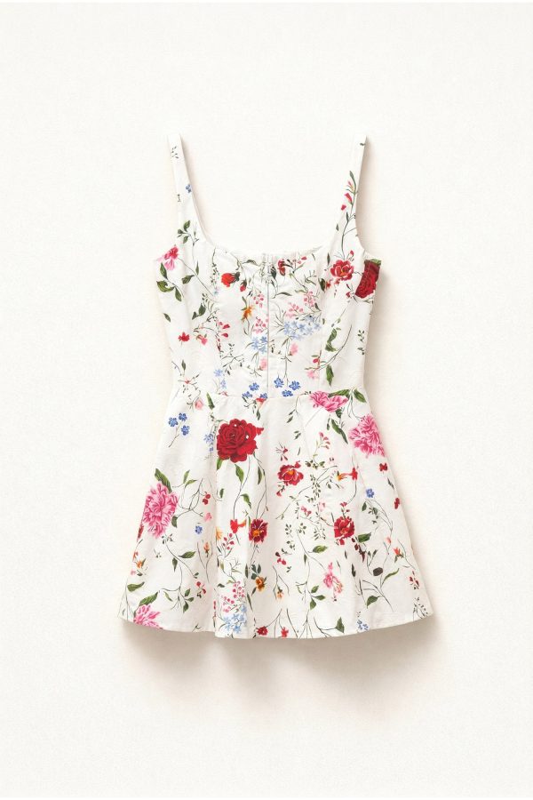 Floral mini dress