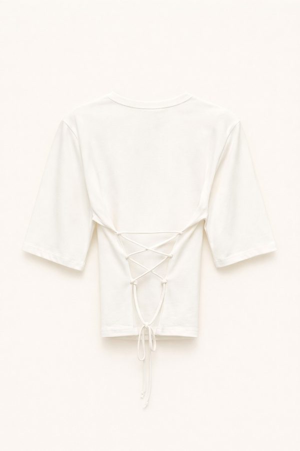 T-shirt '' cross-over''
