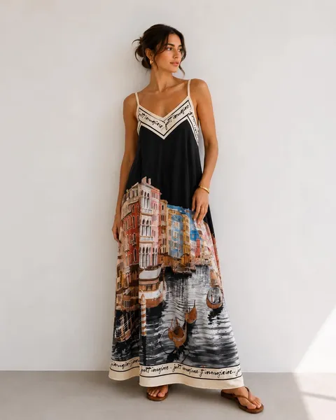 'Italy' maxi dress