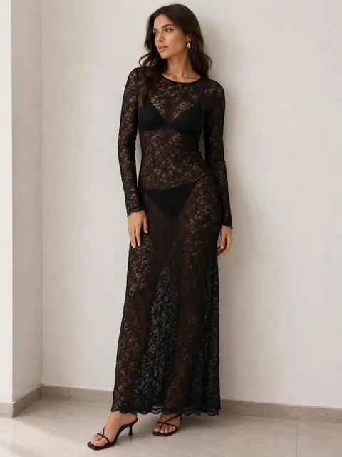 BLACK maxi dress