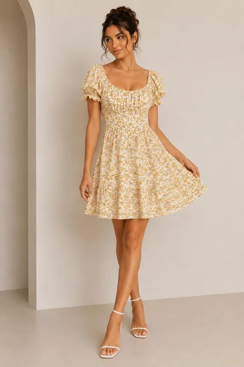 Girly mini dress