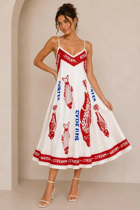 'Island' dress