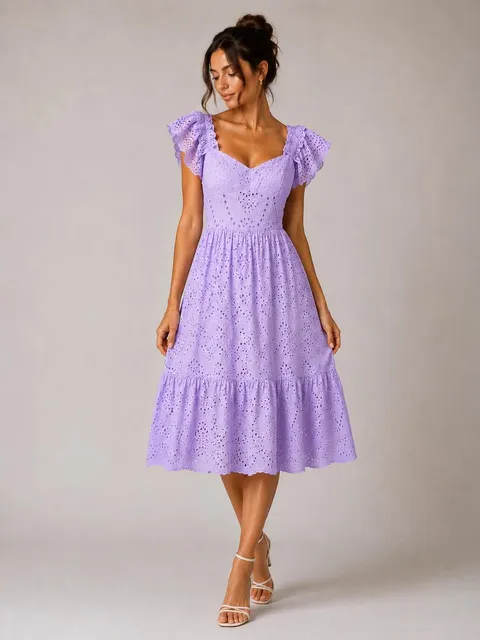 Purple ''summer'' dress
