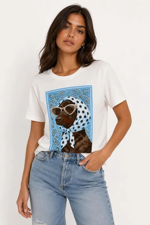 T-shirt diva dog