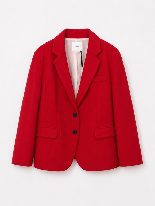 Blazer κόκκινο με βάτες